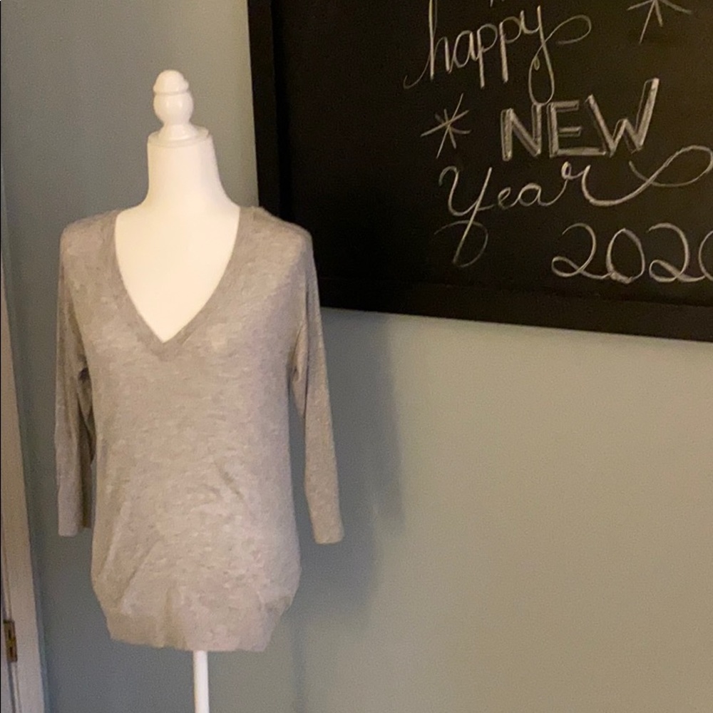 Mossimo Gray, Soft V Neck Pullover